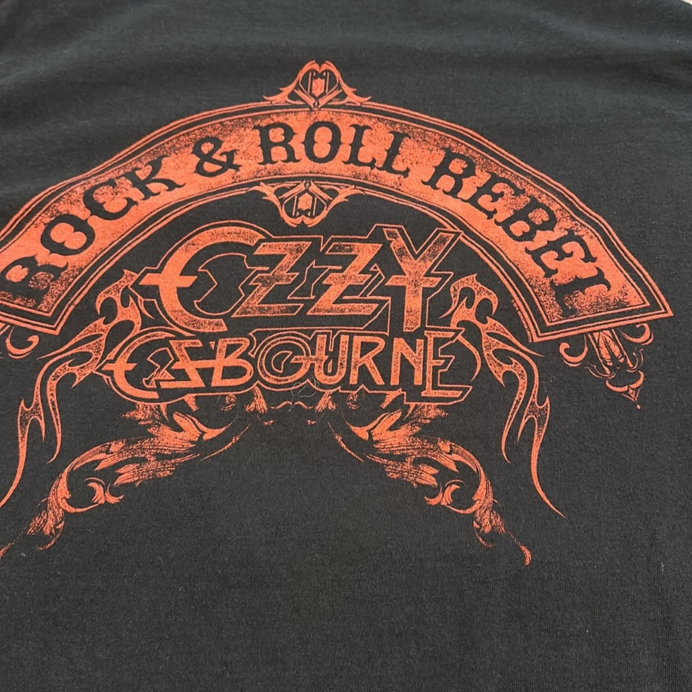 Ozzy Ozbourne tee shirt black, size L - Picture 6 of 6